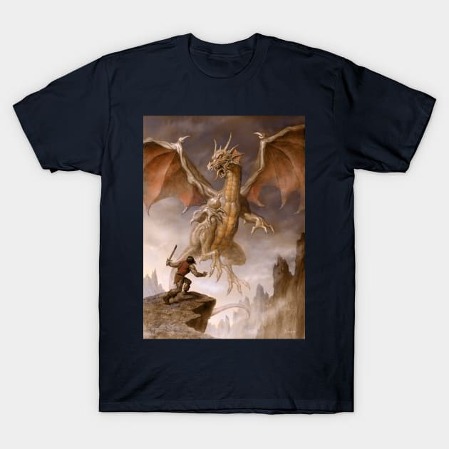 DragonSlayer T-Shirt by Paul_Abrams